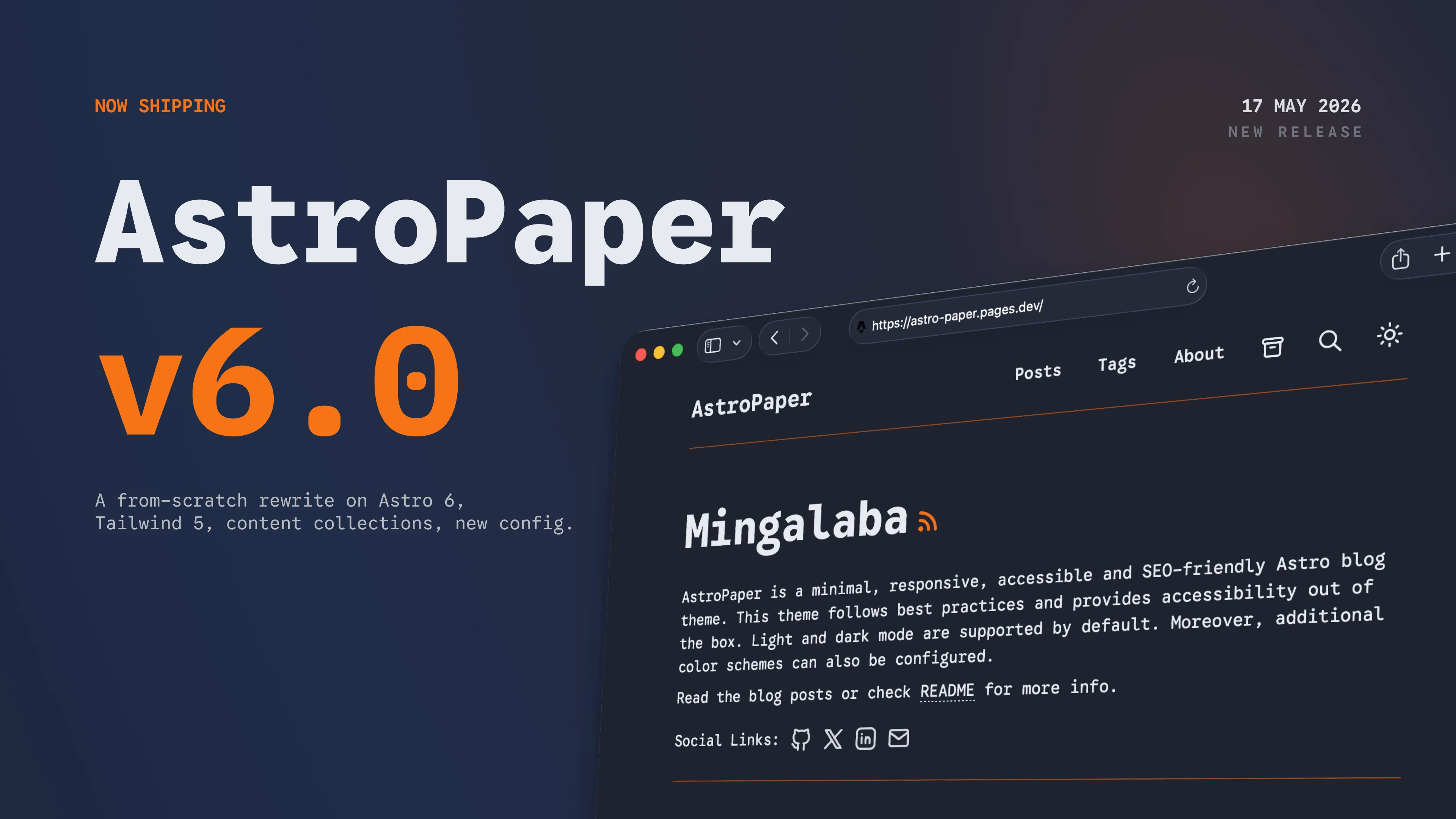 AstroPaper v6